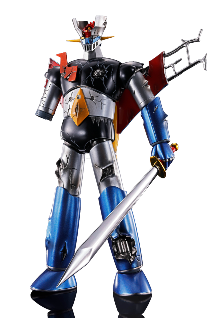 Figura mazinger z versión dañada gx-105d chogokin tamashii