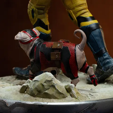 Comprar Estatua Deadpool y Lobezno Deluxe Art Scale Iron Studios  Figuras Deluxe