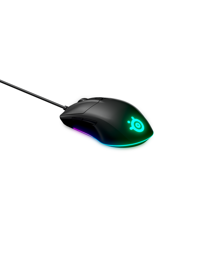 Ratón gaming rival 3 con cable steelseries