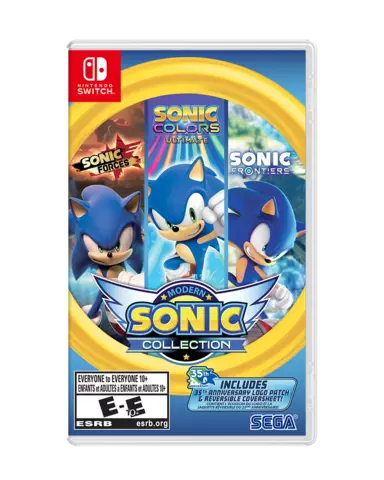Carátula de Modern Sonic Collection (Import) para Switch (edición PAL España)