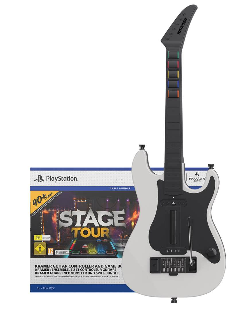 Stage tour game + kramer guitar controller bundle