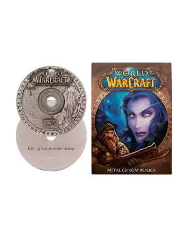 Réplica CD-ROM World of Warcraft Edición Limitada Fanattik