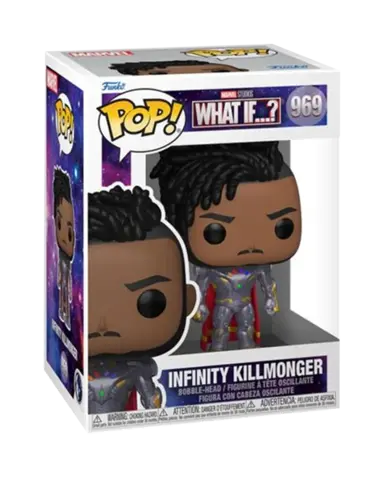 Comprar Figura Pop! Infinity Killmonger What If...? Marvel 9cm Figuras de Videojuegos
