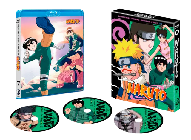 Comprar Naruto Box 7 Episodios 151 -175 Bluray - Blu-Ray, Estándar Bluray