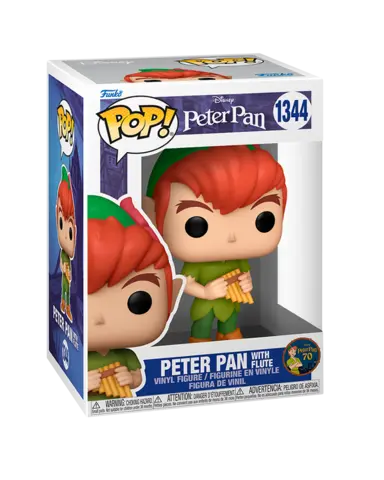 Comprar Figura POP! Peter Pan con Flauta - Peter Pan 70º Aniversario 9 cm Figuras de Videojuegos
