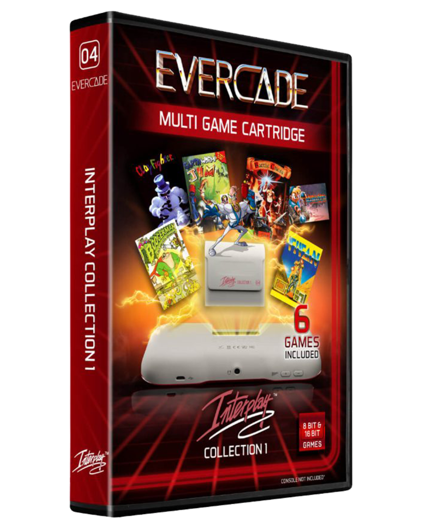 Cartucho evercade interplay collection 1