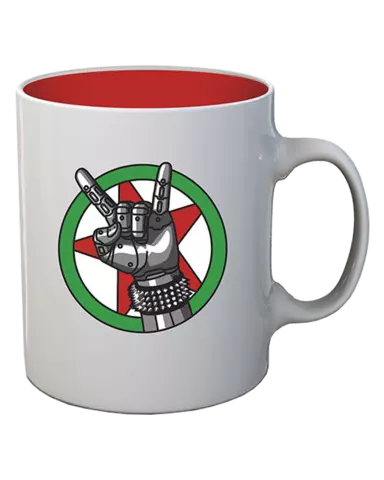 Comprar Taza Cerámica con Emblema Johnny Silverhand Cyberpunk 2077 - Vasos y Tazas, Taza Johnny Silverhand 