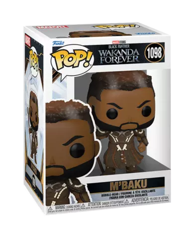 Comprar Figura POP! M'Baku Black Panther Wakanda Forever Marvel 9cm Figuras de Videojuegos