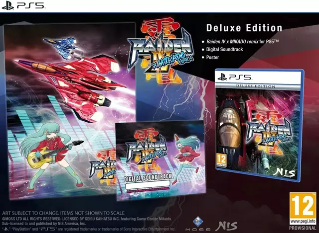 Comprar Raiden IV x Mikado Remix Edición Deluxe PS5 Deluxe
