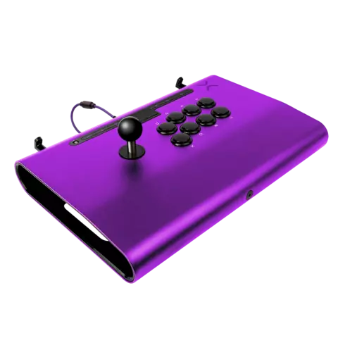 Comprar Fightstick Victrix Pro FS Arcade Púrpura con Licencia Oficial de PlayStation - PS5, PS4, PC, Pro FS Púrpura, Fightsticks