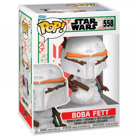 Comprar Figura POP! Boba Fett Muñeco de Nieve Star Wars 9cm Figuras de Videojuegos