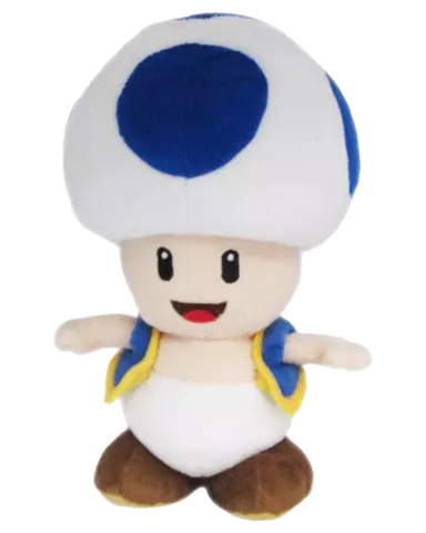 Comprar Peluche Toad Azul Super Mario 20 cm 