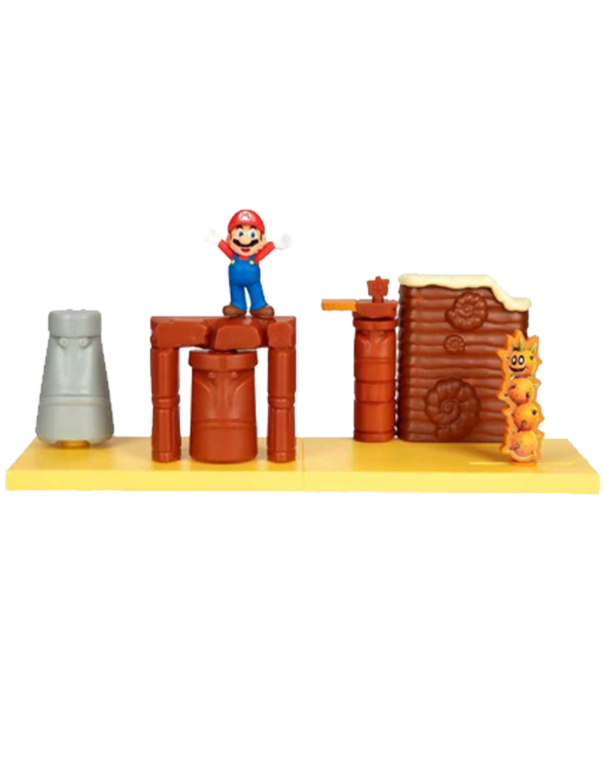Figura super mario playset desierto