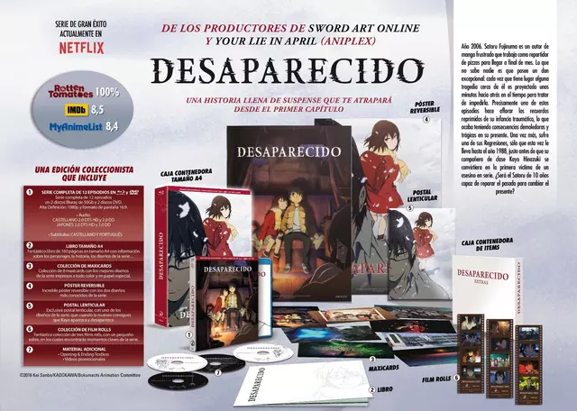 Comprar Desaparecido Edición Coleccionista Blu-ray Coleccionista Blu-ray