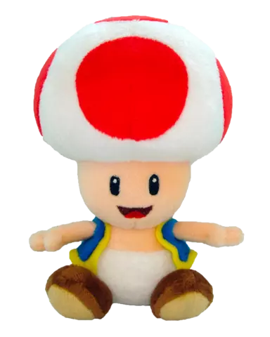 Comprar Peluche Super Mario Toad Red 20 cm - Baby Mario