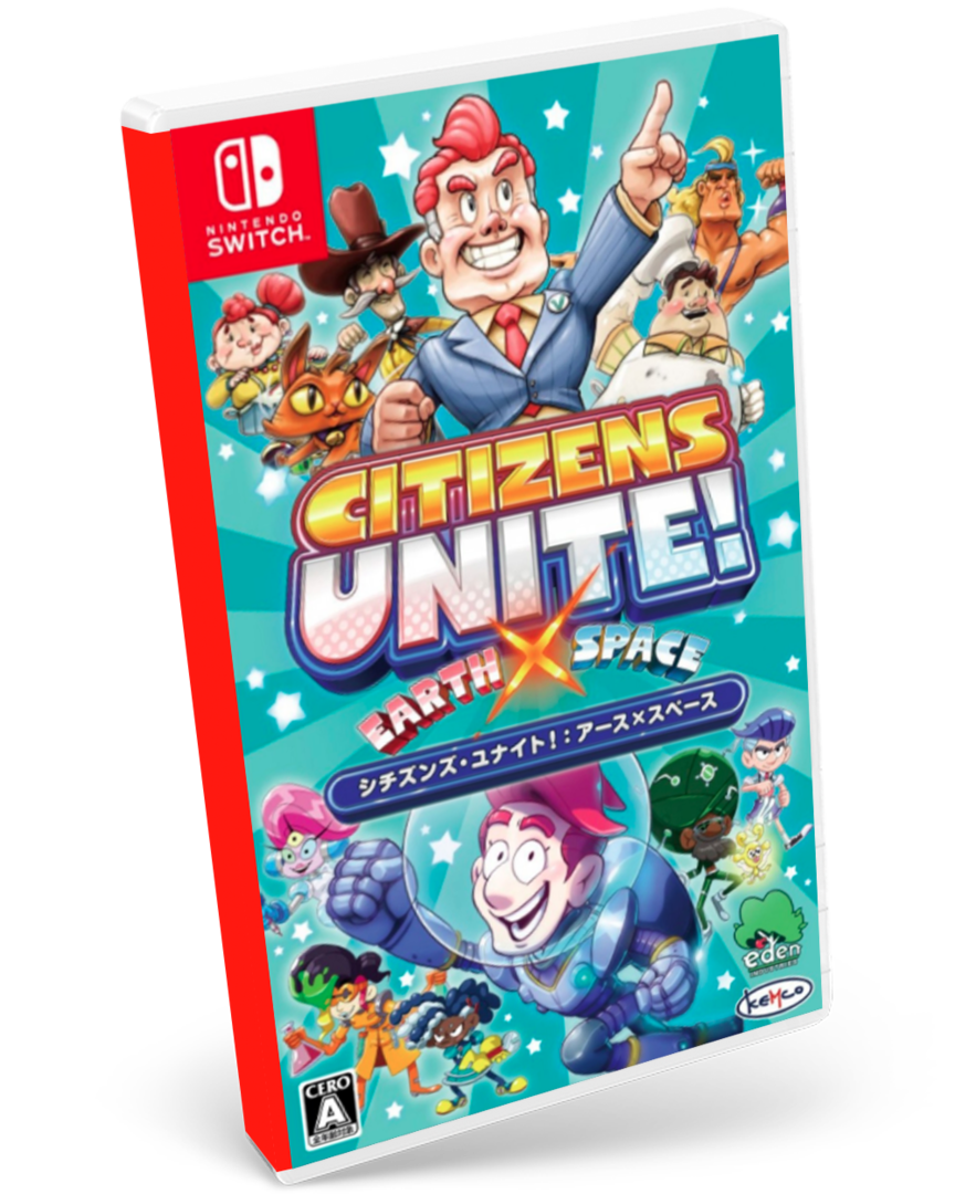 Citizens unite!: earth x space (import)