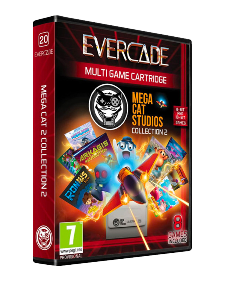 Cartucho Evercade Mega Cat 2