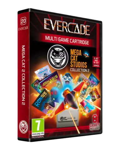 Comprar Cartucho Evercade Mega Cat 2 - Evercade, Blaze Evercade Gaelco Arcade Cartridge 1