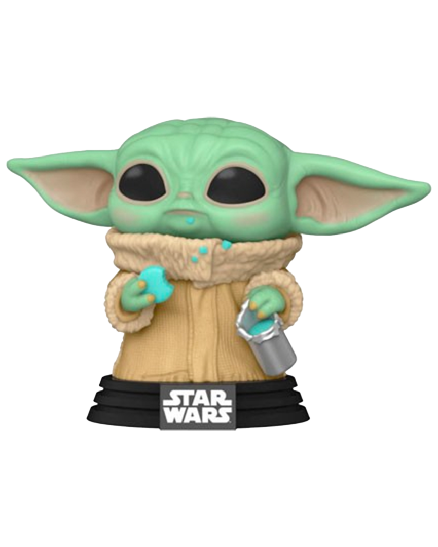 Figura POP! Baby Yoda con Galletas Star Wars: The Mandalorian