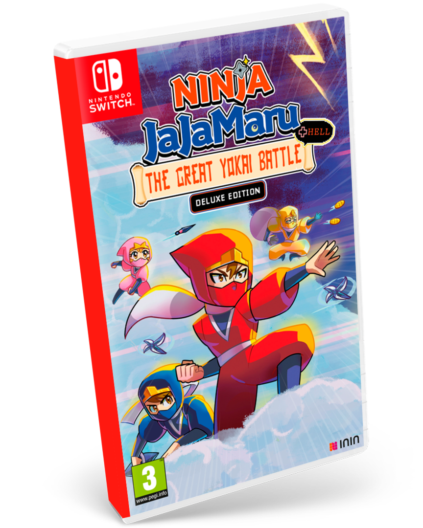Ninja jajamaru: the great yokai battle +hell edición deluxe