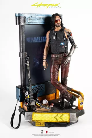 Comprar Estatua Johnny Silverhand Cyberpunk 2077 34 cm Figuras Estatua Johnny Silverhand 34cm