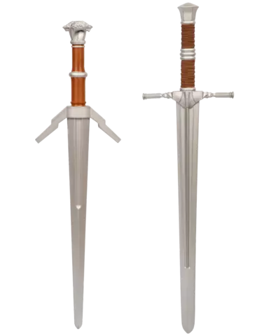Comprar Réplicas Espadas Acero y Plata The Witcher escala 1:1 Figuras de Videojuegos