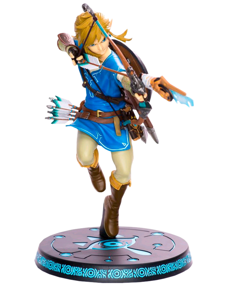 Figura link estatua pvc the legend of zelda breath of the wild 25 cm (standard edition)