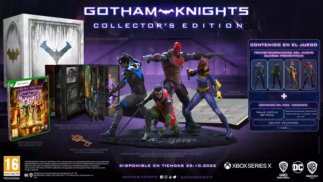 Comprar Gotham Knights Edición Coleccionista Xbox Series Coleccionista