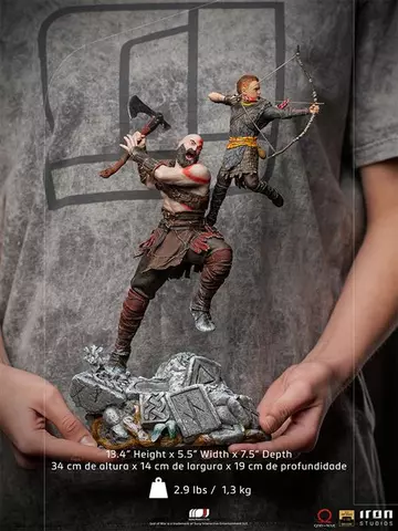 Comprar Figura Kratos y Atreus God of War 34 cm Figuras de Videojuegos