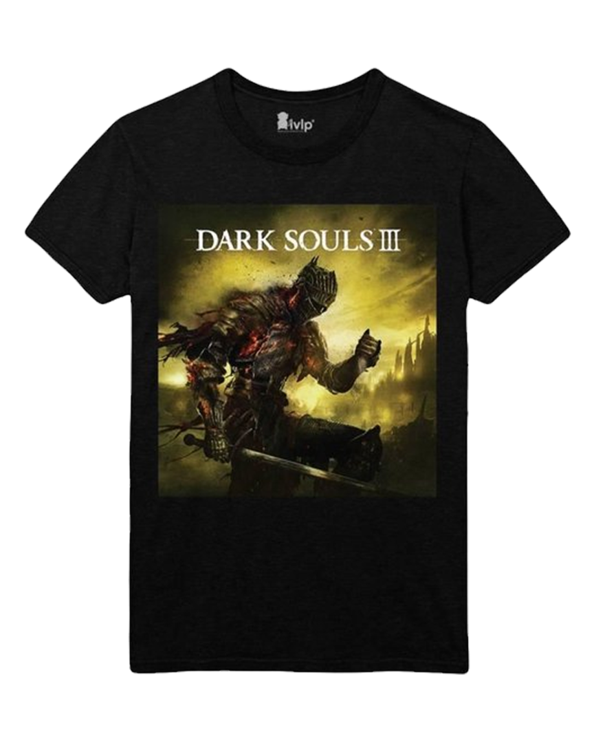 Camiseta negra dark souls 3 talla xl