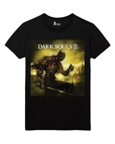 Camiseta Negra Dark Souls 3 Talla XL
