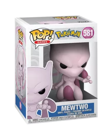 Comprar Figura POP! Mewtwo Pokémon 9cm Figuras de Videojuegos