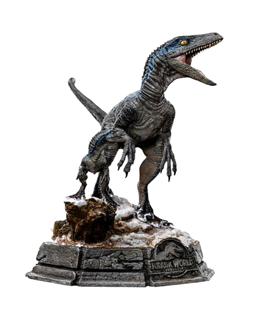 Figura blue y beta jurassic world dominion 20 cm