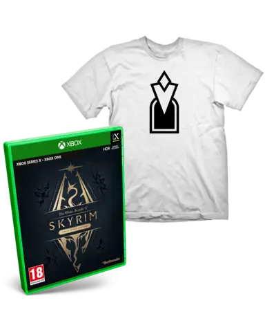Comprar The Elder Scrolls V: Skyrim Edición Aniversario + Camiseta Quest Door Talla M Xbox One 10º Aniversario + Camiseta Talla M