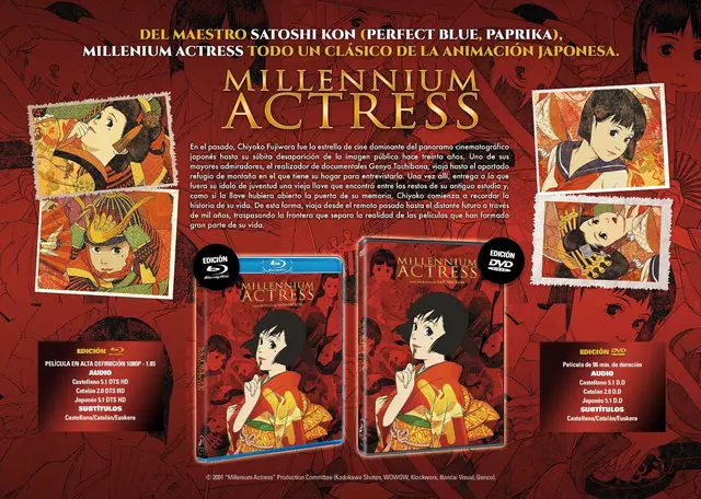 Comprar Millennium Actress Edición Blu-ray Estándar Blu-ray