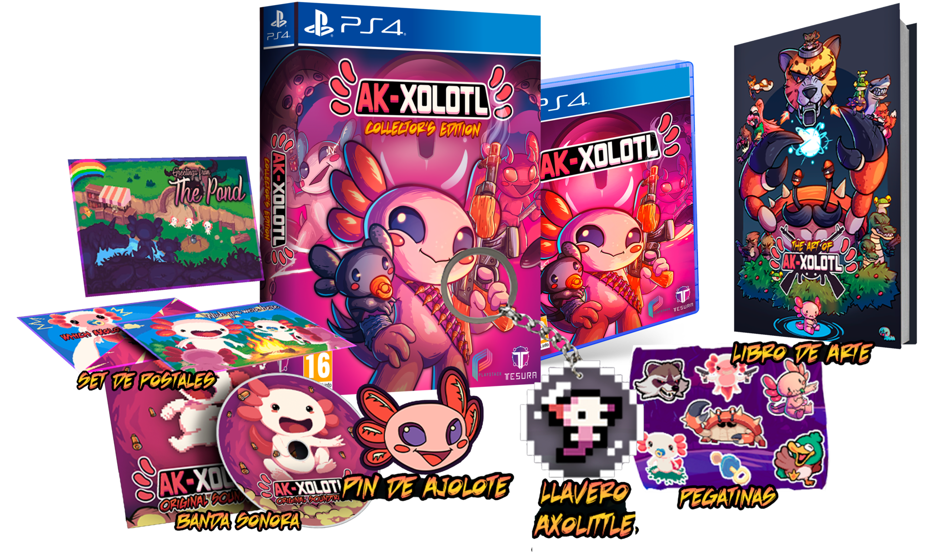 Ak- xolotl edición coleccionista