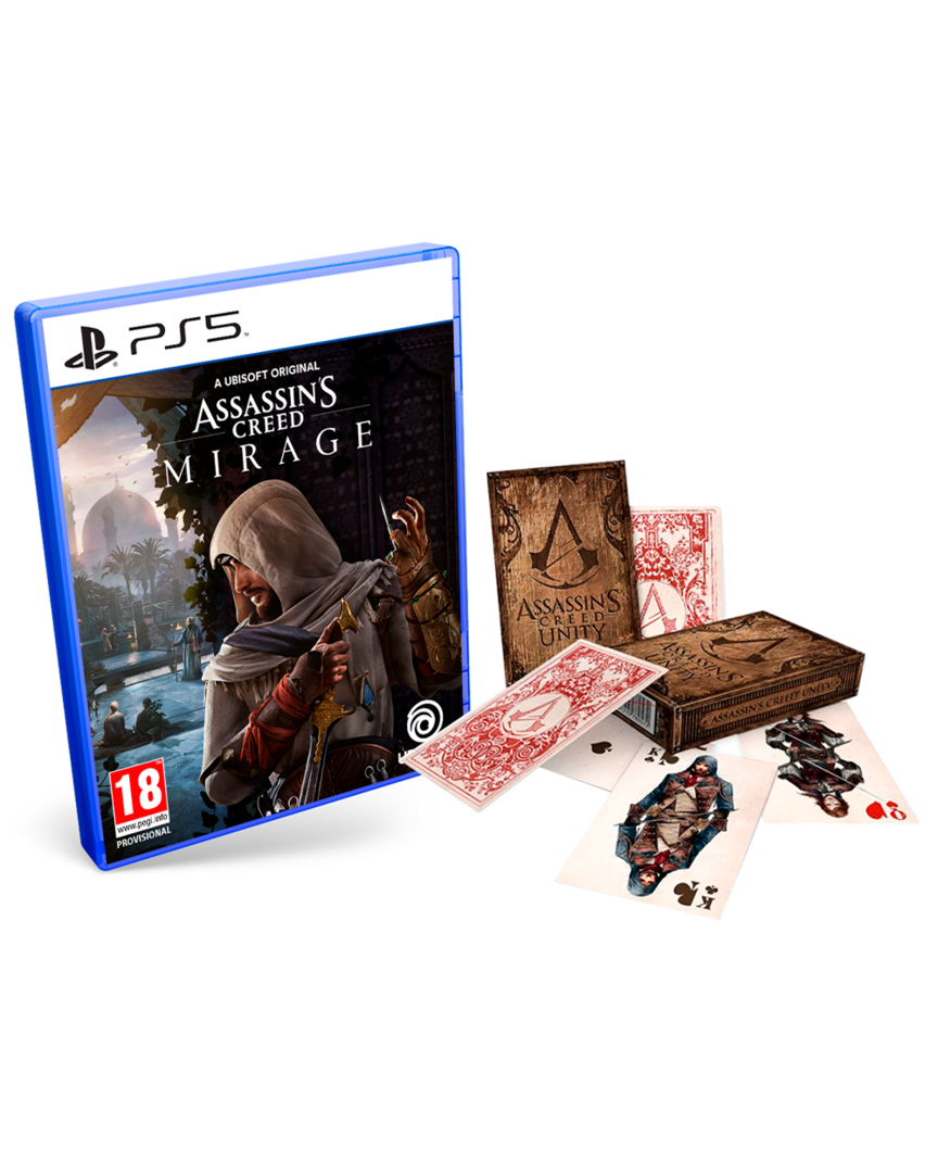 Assassin's Creed Mirage + Baraja de Cartas Oficiales