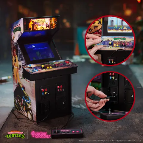 Reservar Consola Retro Arcade Teenage Mutant Ninja Turtles 