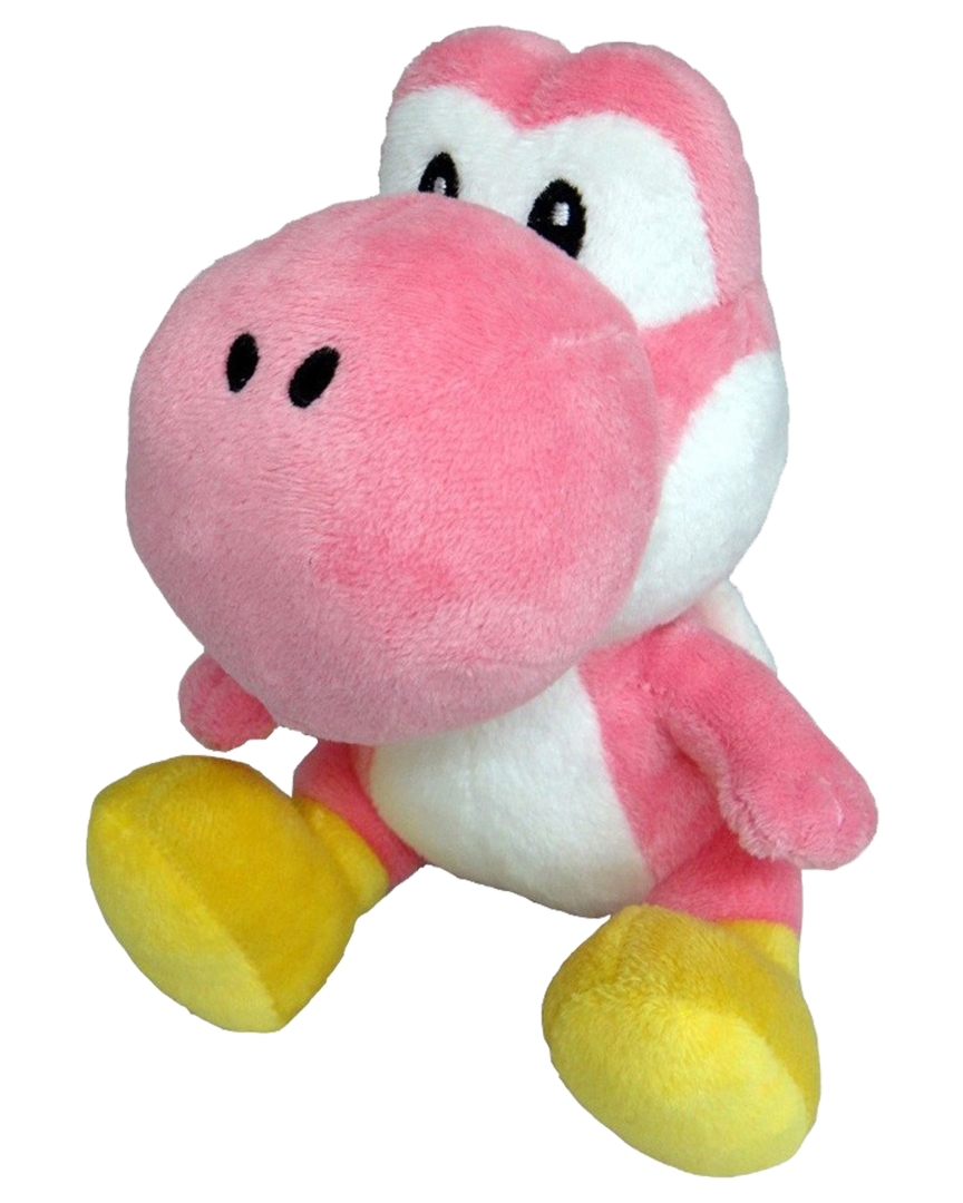 C12peluche 17 cm yoshi pink