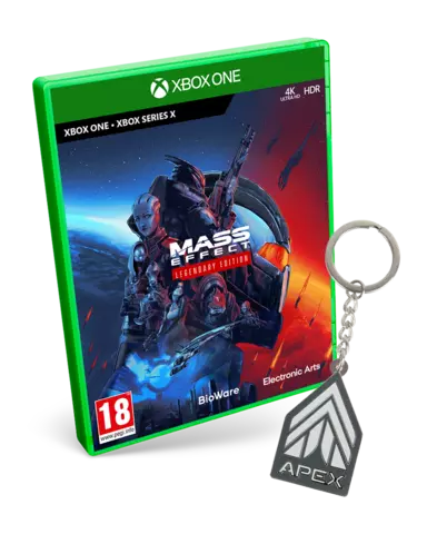 Comprar Mass Effect Edición Legendaria + Llavero Apex Mass Effect Xbox One Pack Llavero