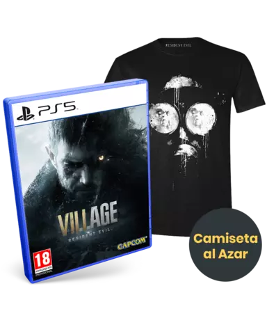 Comprar Resident Evil Village + Camiseta Resident Evil Talla XL al Azar PS5 Pack + Camiseta Talla XL