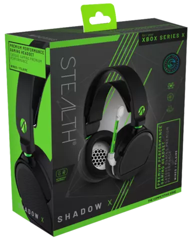 Auriculares Gaming Shadow X Stealth Negros