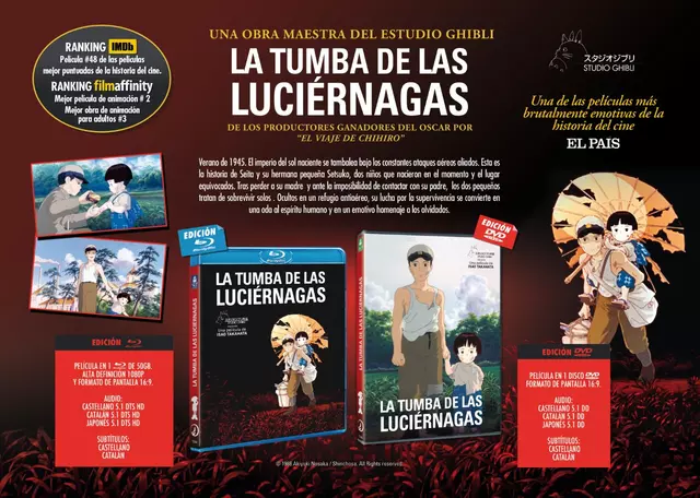Comprar La Tumba de las Luciérnagas Edición Blu-ray Estándar Blu-ray screen 1