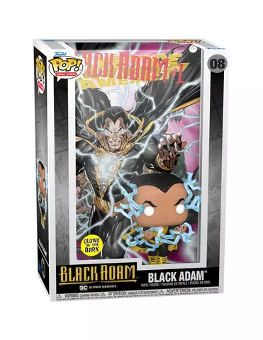 Comprar Figura POP! Black Adam Comic Cover DC 9cm Figuras de Videojuegos