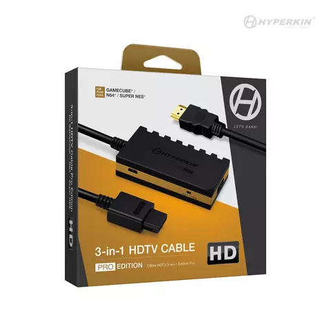 Reservar Cable 3 in 1 HD Edición Pro HDTV 720p Super Nintendo NES