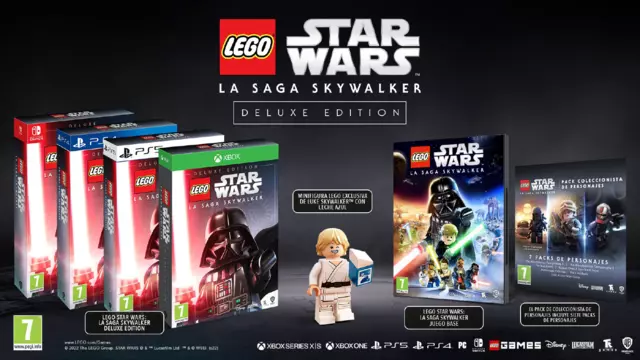 Comprar LEGO Star Wars: La Saga Skywalker Edición Deluxe PS4 Limitada