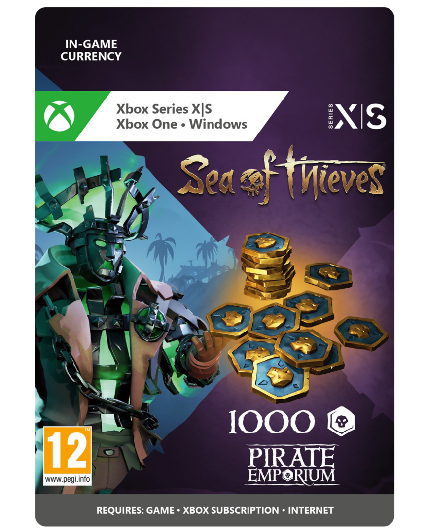 Sea of thieves seafarers ancient coin pack 1000