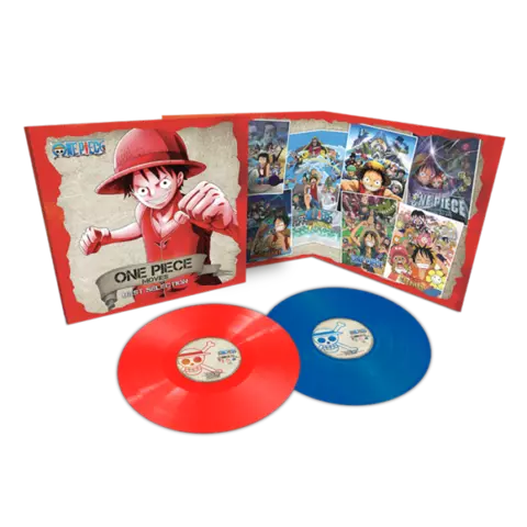 Comprar Vinilo Movies Best Collection One Piece Banda Sonora Rojo/Azul 
