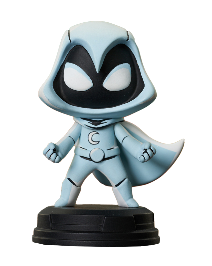 Figura caballero luna marvel estilo animado 10 cm