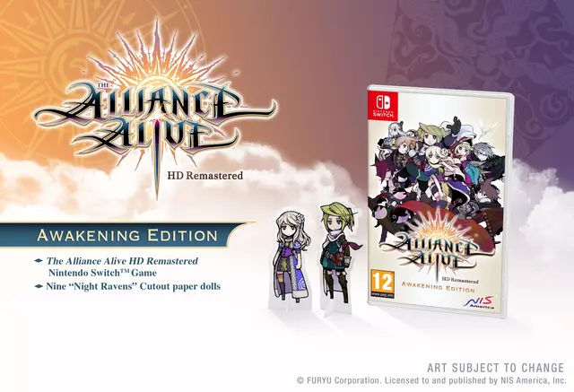 Comprar The Alliance Alive HD Remastered Edición Awakening Switch Day One